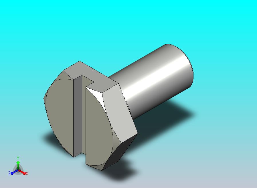 GB29.1-88 六角头头部带槽螺栓 A级和B级