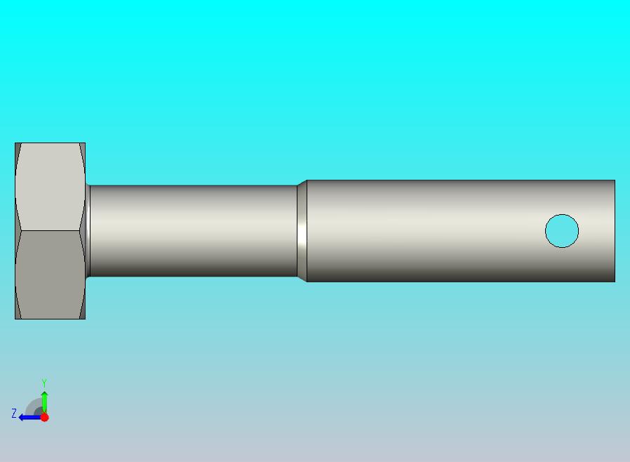 GB31.2-88 六角头螺杆带孔螺栓细杆 B级