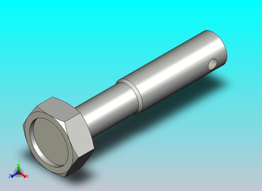 GB31.2-88 六角头螺杆带孔螺栓细杆 B级