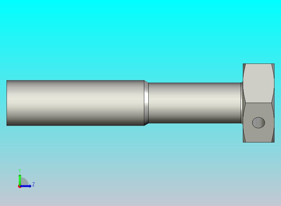 GB32.2-88 六角头头部带孔螺栓细杆B级