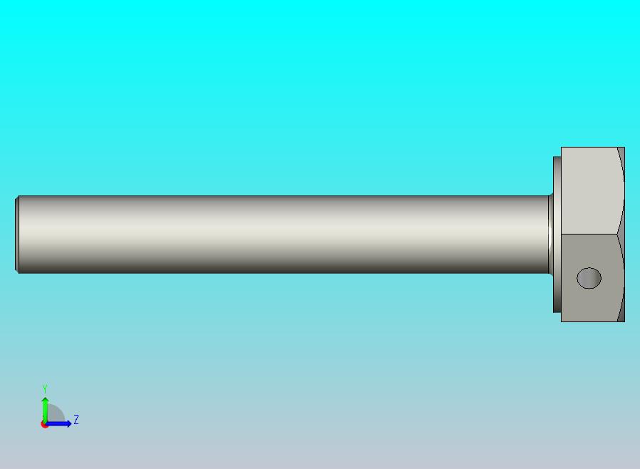 GB32.3-88 六角头头部带孔螺栓细牙 A和B级
