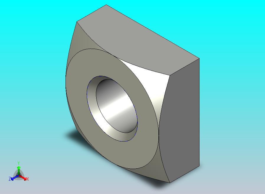 GB39-1988 方螺母 C级