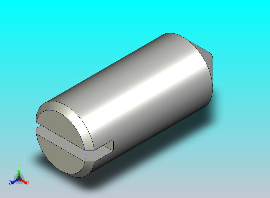 GB71-85 开槽锥端紧定螺钉