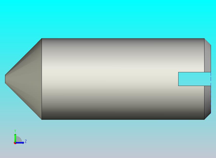 GB71-85 开槽锥端紧定螺钉