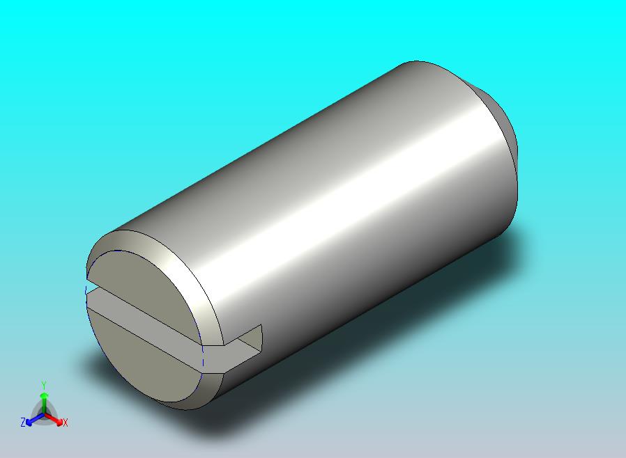 GB74-85 开槽凹端紧定螺钉