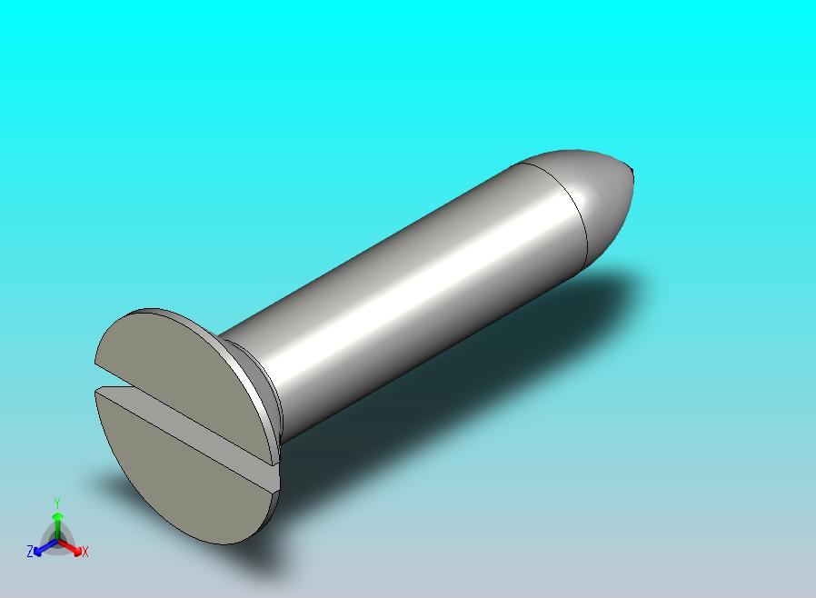 GB100-86 开槽沉头木螺钉