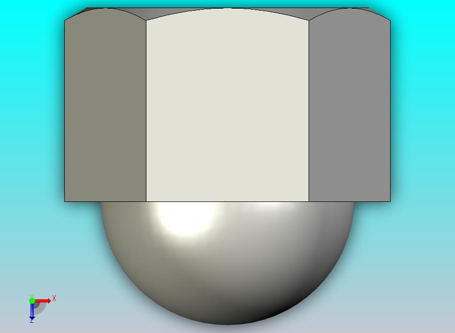 GB802-1988 组合式盖形螺母