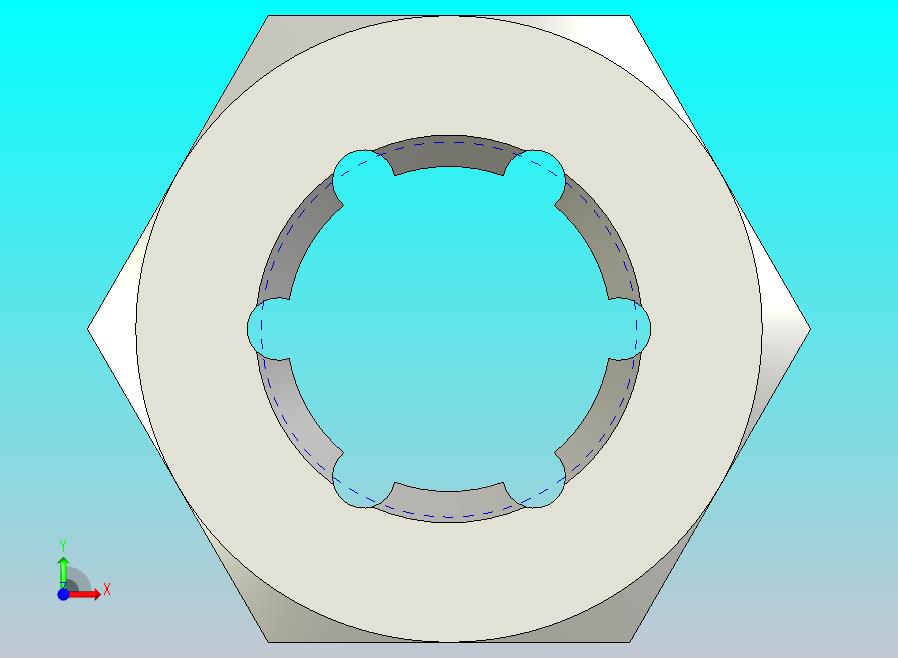 GB805-1988 扣紧螺母