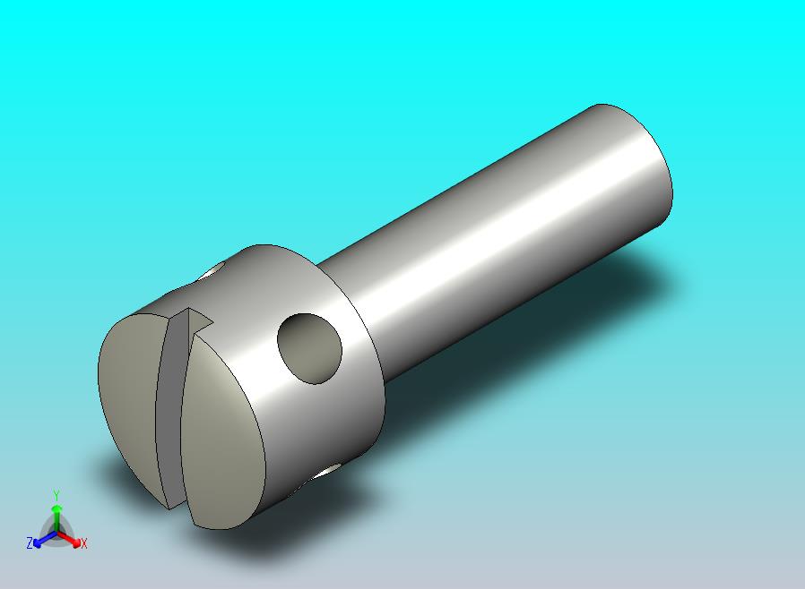 GB832_A-88 开槽带孔球面圆柱头螺钉,A型