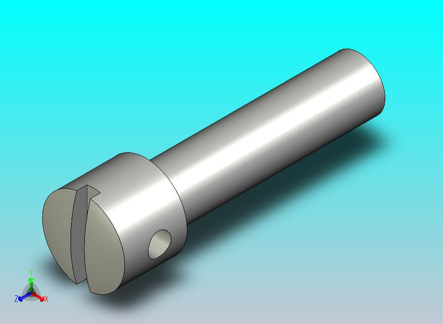 GB832_C-88 开槽带孔球面圆柱头螺钉,C型