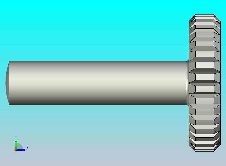GB835-88 滚花平头螺钉