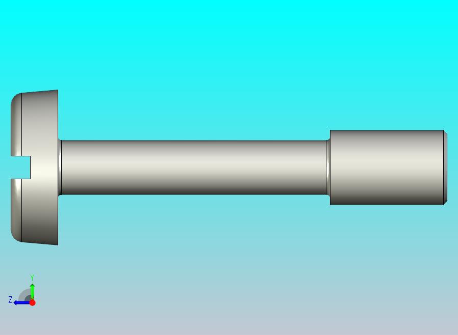 GB837-88 开槽盘头不脱出螺钉