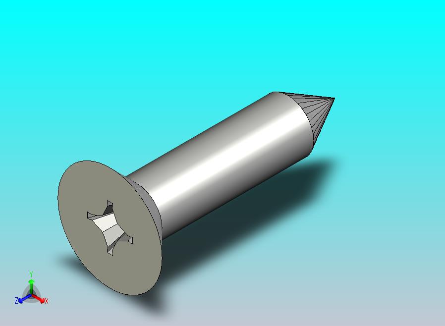 GB846_CH-85 H型槽C型沉头自攻螺钉