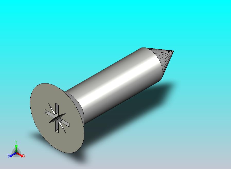 GB846_CZ-85 Z型槽C型沉头自攻螺钉