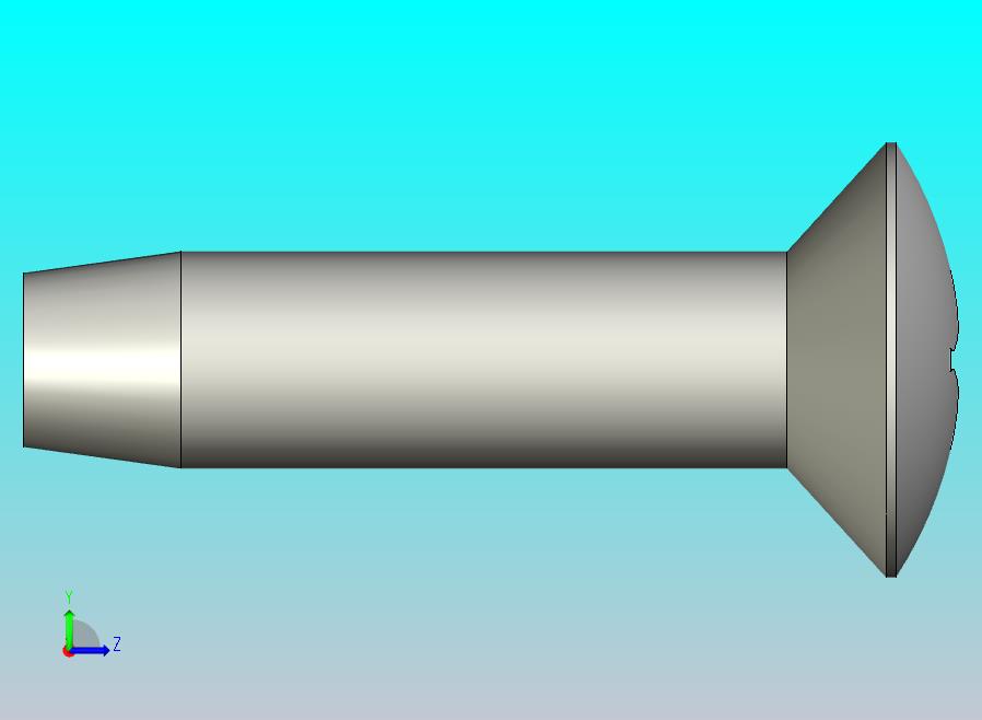 GB847_FH-85 H型槽F型半沉头自攻螺钉