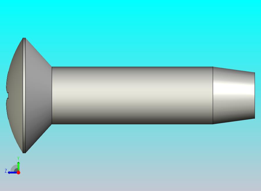 GB847_FH-85 H型槽F型半沉头自攻螺钉