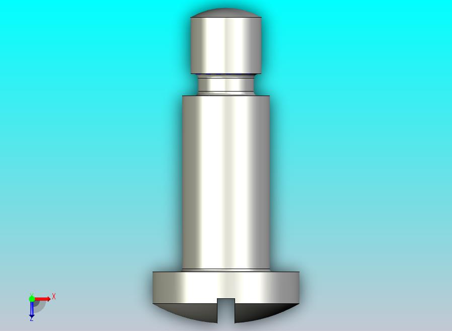 GB946-88 开槽球面圆柱头轴位螺钉