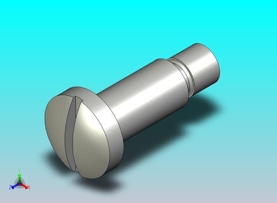 GB946-88 开槽球面圆柱头轴位螺钉