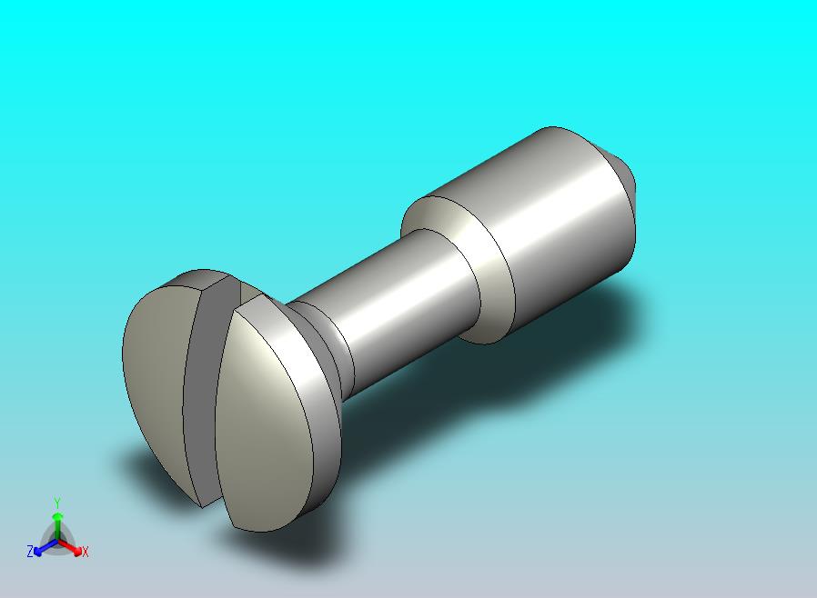 GB949-88 开槽半沉头不脱出螺钉