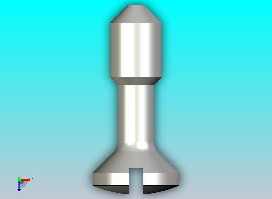 GB949-88 开槽半沉头不脱出螺钉