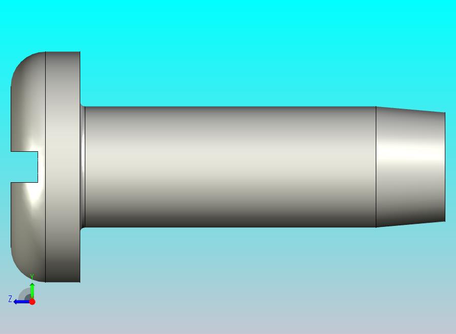GB5282_F-85 开槽盘头自攻螺钉,F型