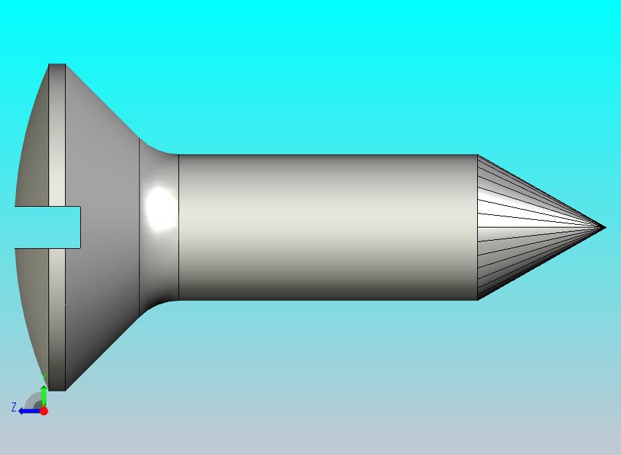 GB5284_C-85 开槽半沉头自攻螺钉,C型