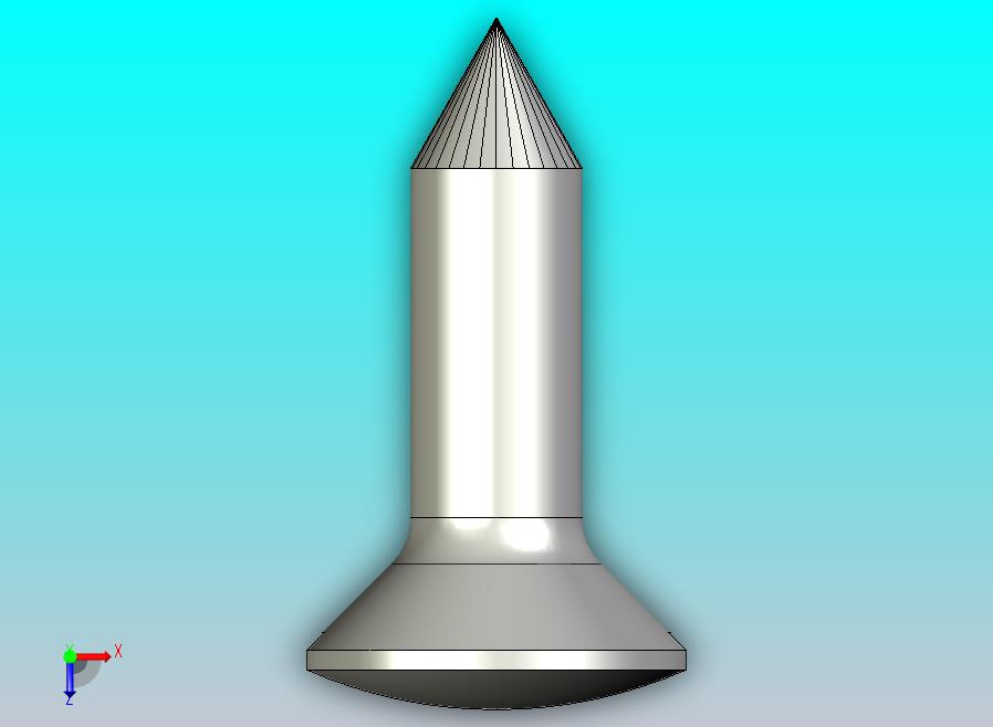 GB5284_C-85 开槽半沉头自攻螺钉,C型