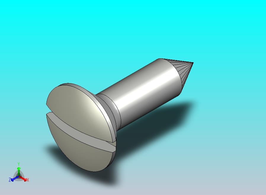 GB5284_C-85 开槽半沉头自攻螺钉,C型