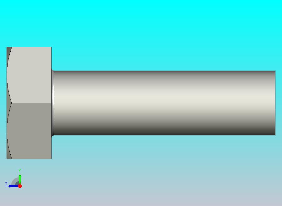 GB5784-86 细杆六角头螺栓 B级