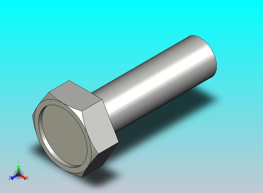 GB5784-86 细杆六角头螺栓 B级