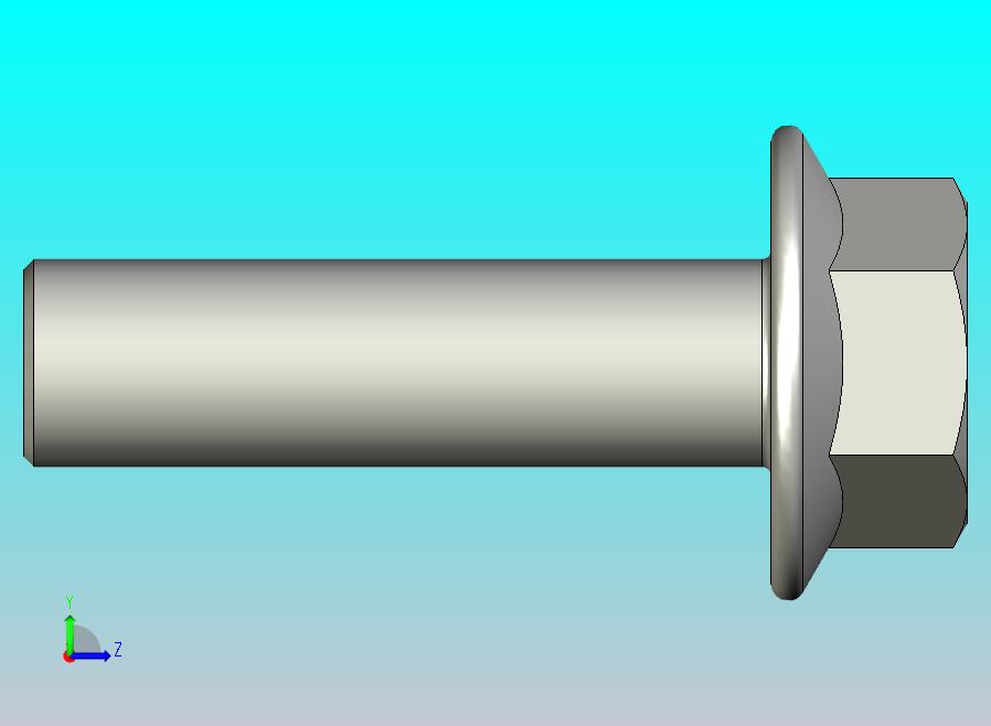 GB5789-86 六角法兰面螺栓 加大系列 B级