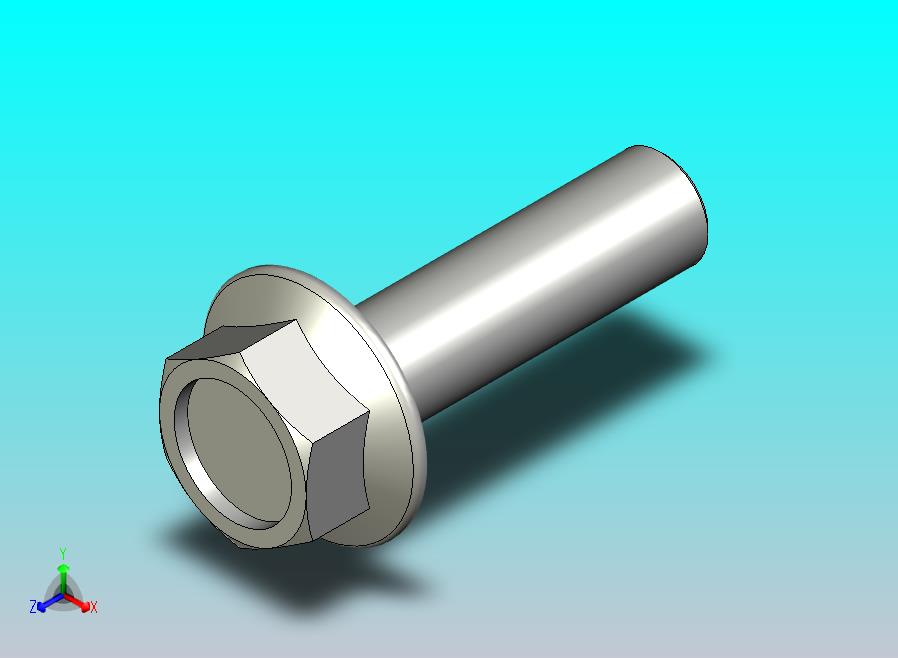 GB5789-86 六角法兰面螺栓 加大系列 B级