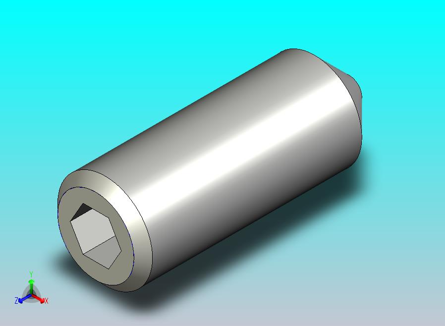 GB-T78-2000 内六角锥端紧定螺钉