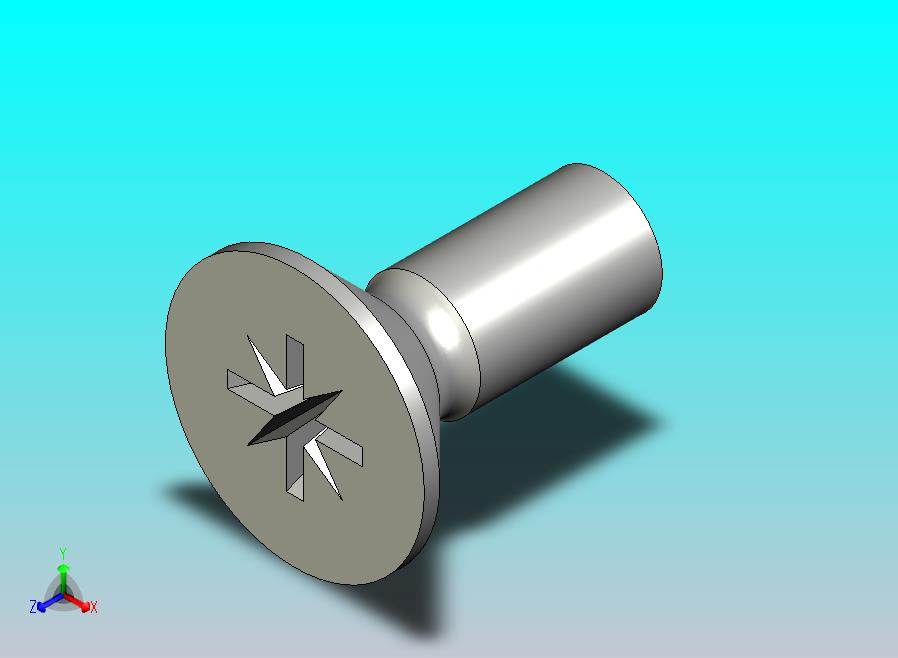 GB-T819_1_Z-2000  Z型十字槽沉头螺钉