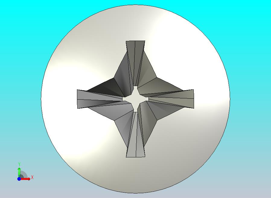 GB-T820_H-2000 H型十字槽半沉头螺钉