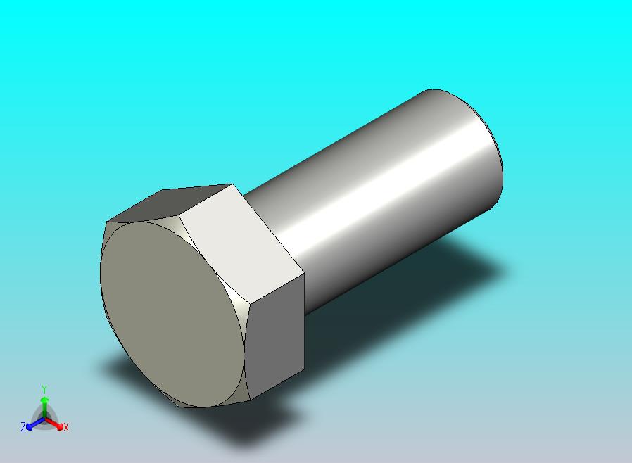 GB-T5781-2000 C级全螺纹六角头螺栓