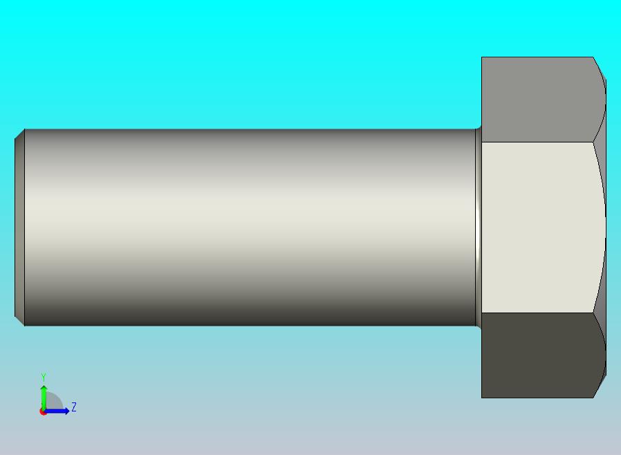 GB-T5781-2000 C级全螺纹六角头螺栓