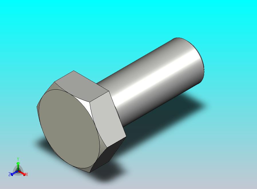 GB-T5783-2000 六角头螺栓全螺纹