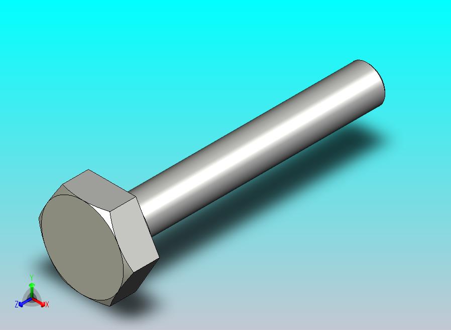 GB-T5785-2000 六角头螺栓细牙