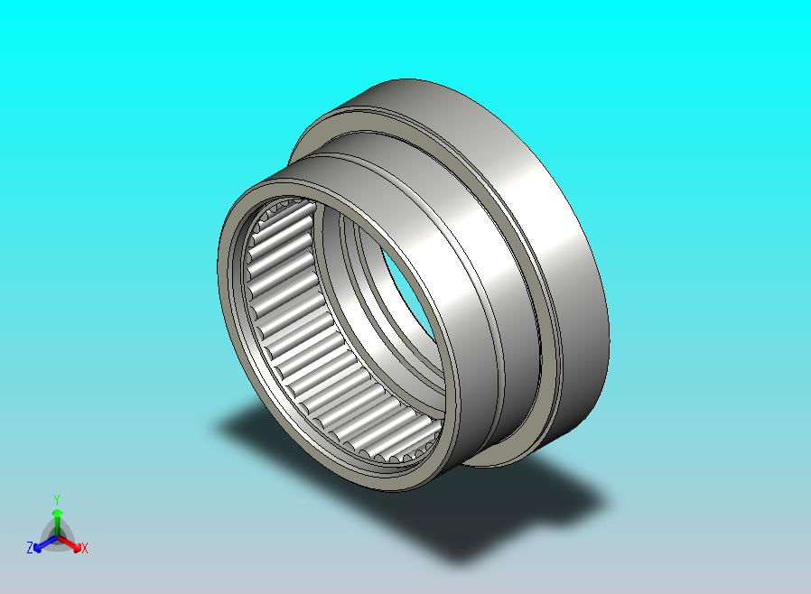 GB-T6643_NKXR00Z-1996 滚动轴承滚针和推力圆柱滚子组合轴承