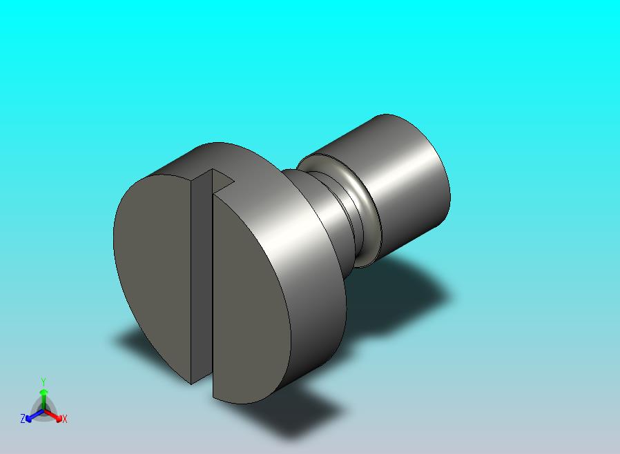 GB-T830-1988 开槽圆柱头轴位螺钉