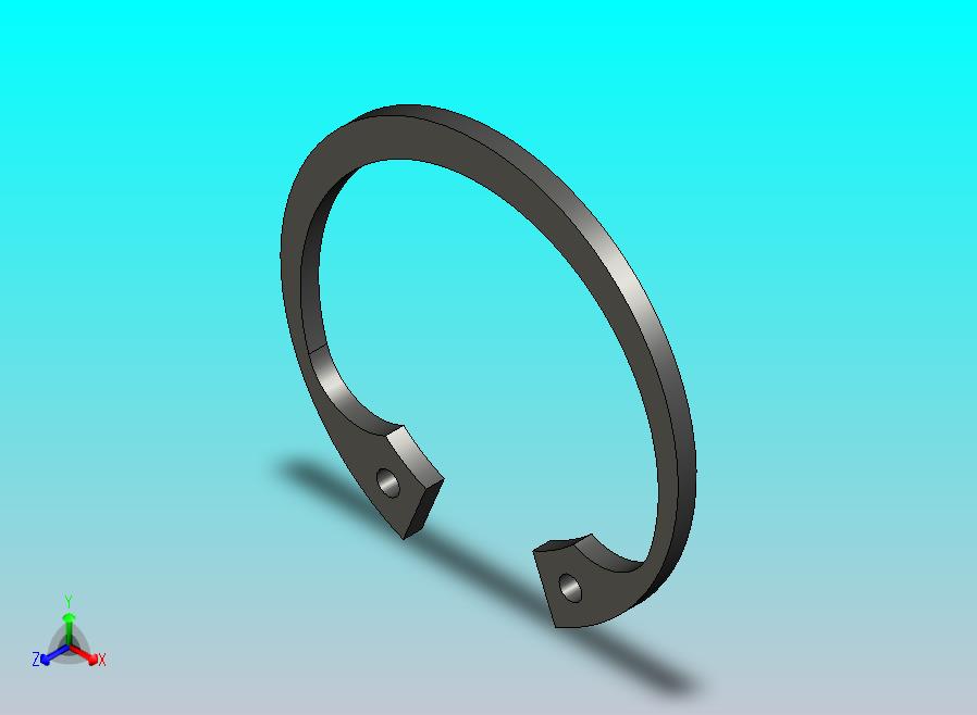 GB-T893-2017 孔用弹性挡圈