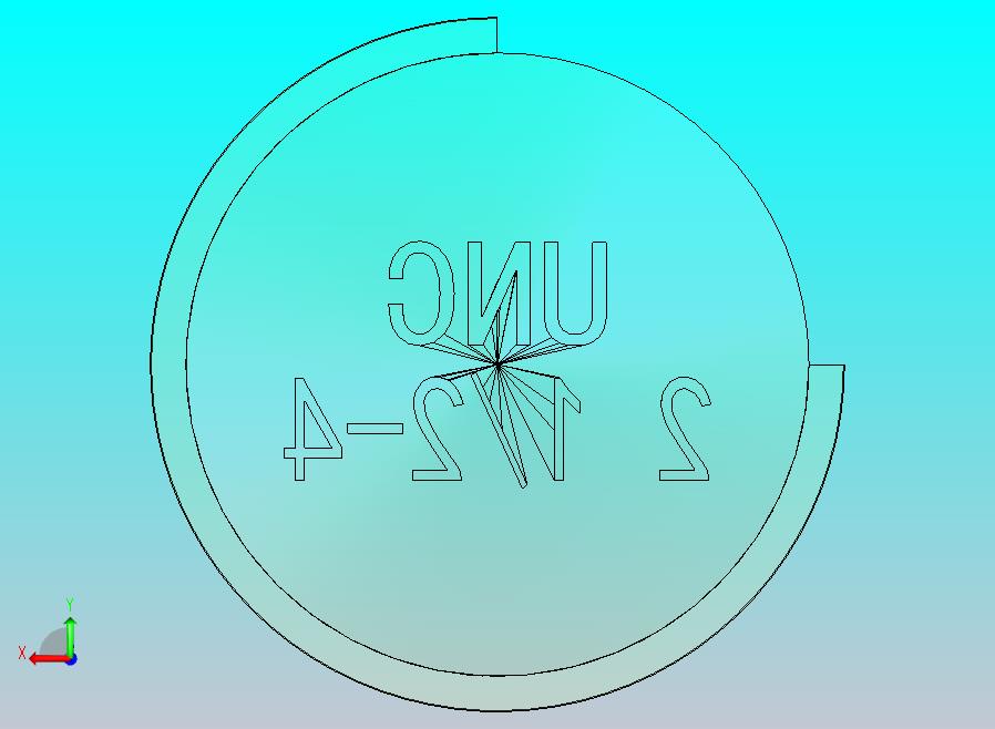 UNC螺牙2-1／2[63.5]