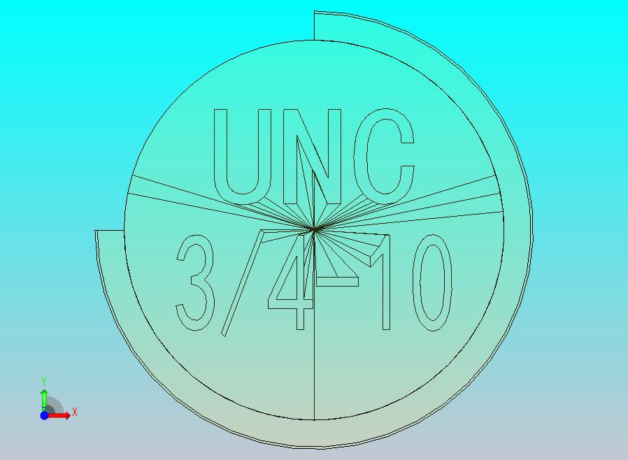 UNC螺牙3／4[19.05]