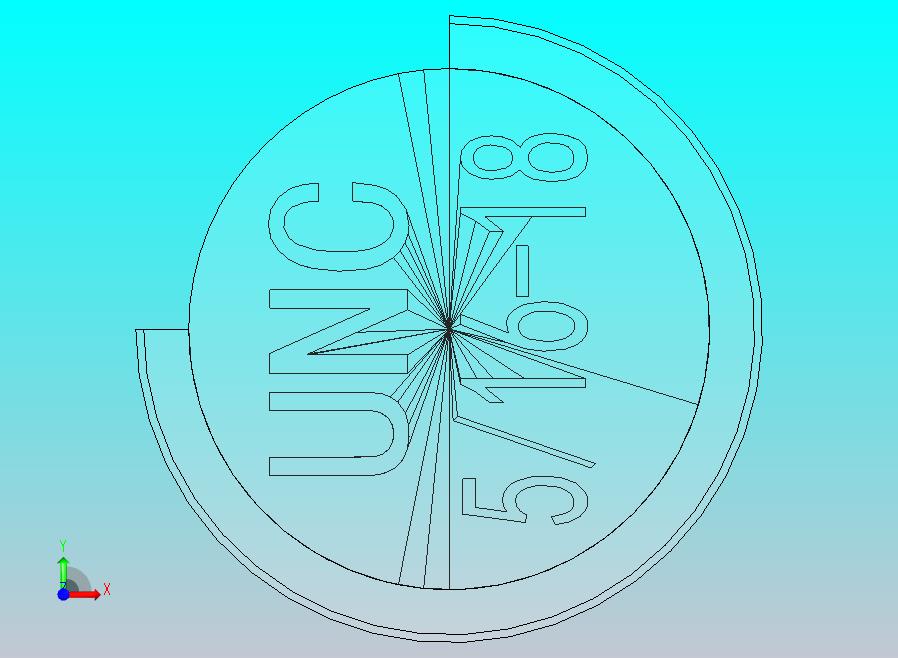 UNC螺牙5／16[7.94]