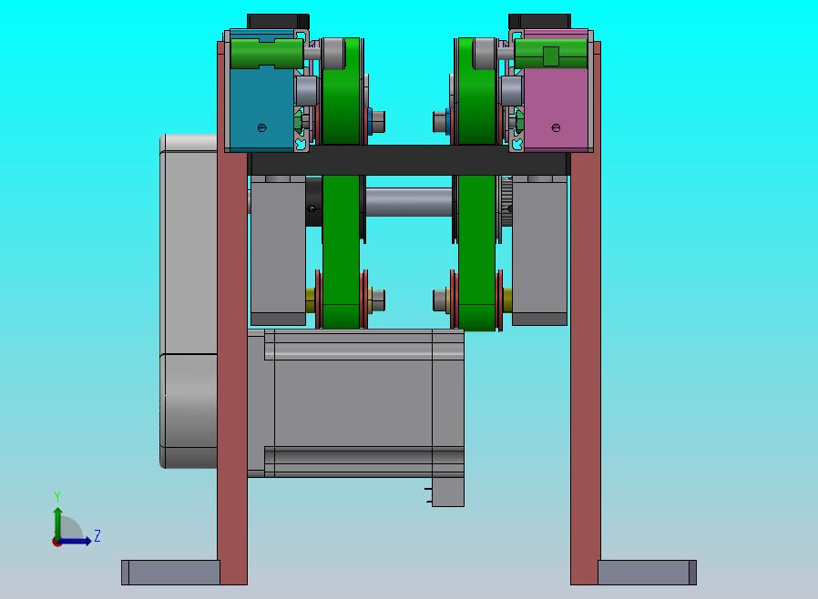 双列皮带输送机