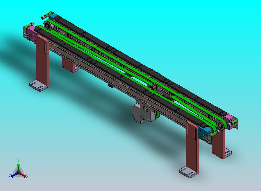 双列皮带输送机