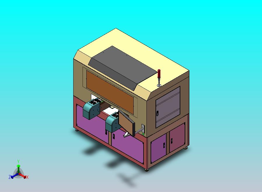 双工位链条定位输送检测机