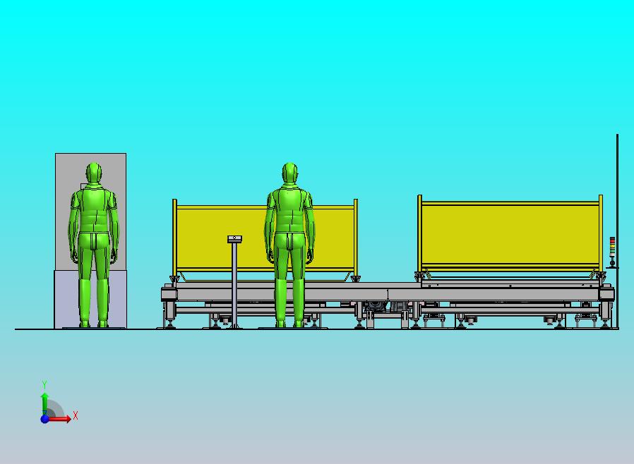 摩擦轮滚筒输送线