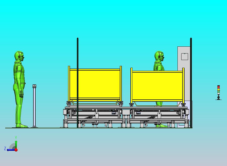 摩擦轮滚筒输送线